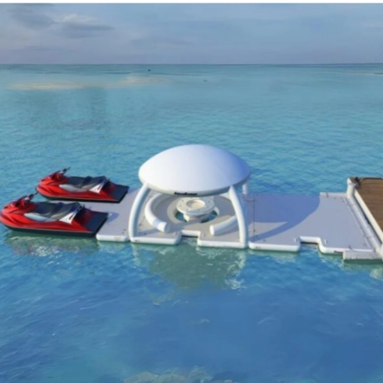 All-in-One Floating Dock for Beach Resorts